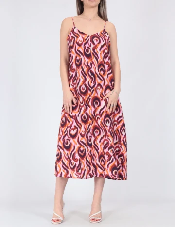 Rochie medie Vero Moda, mix culori