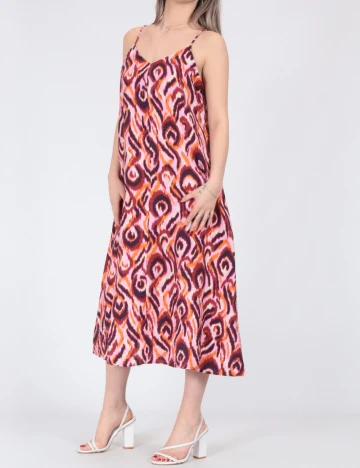 Rochie medie Vero Moda, mix culori
