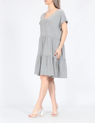 Rochie scurta Vero Moda, gri