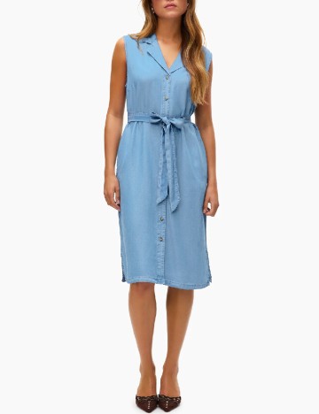 Rochie medie Vero Moda, albastru