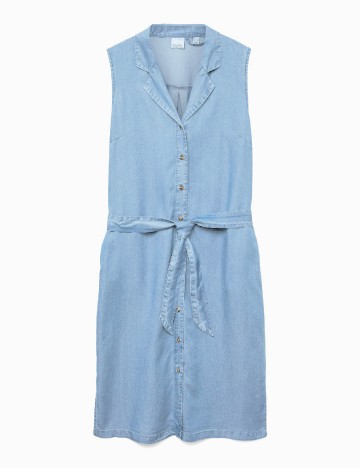 Rochie medie Vero Moda, albastru