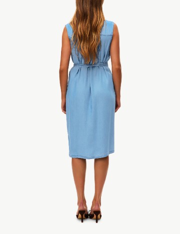 Rochie medie Vero Moda, albastru