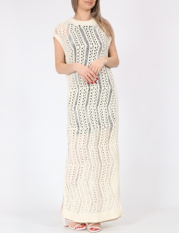 
						Rochie lunga Vero Moda, crem