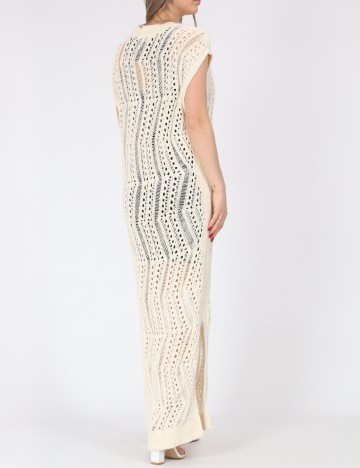 Rochie lunga Vero Moda, crem