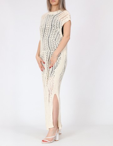 Rochie lunga Vero Moda, crem