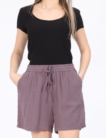 Pantaloni scurti Only, mov