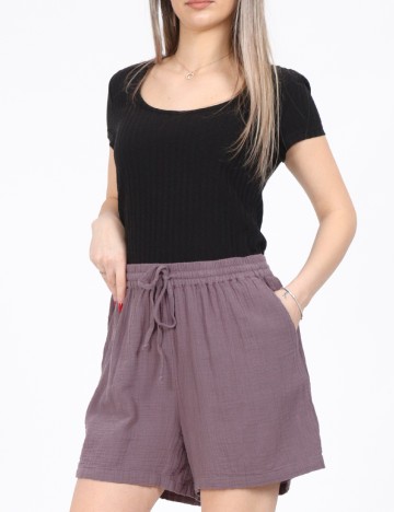 Pantaloni scurti Only, mov