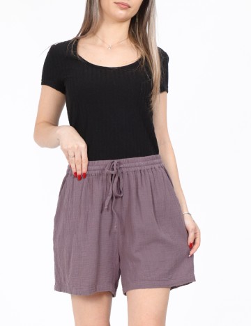 Pantaloni scurti Only, mov