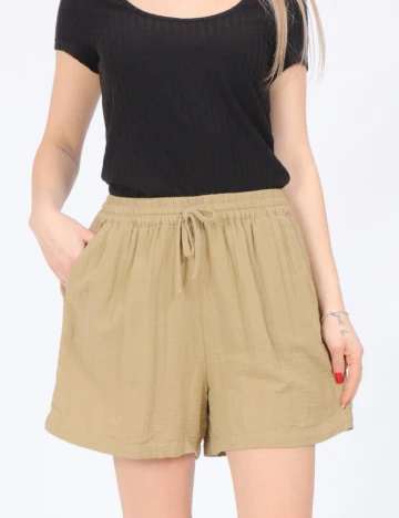 Pantaloni scurti Only, kaki