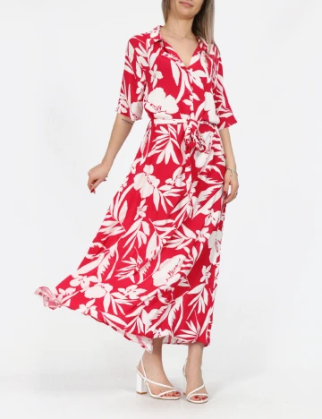 Rochie lunga Jacqueline de Yong, rosu