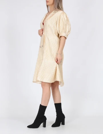 Rochie scurta Y.A.S, crem