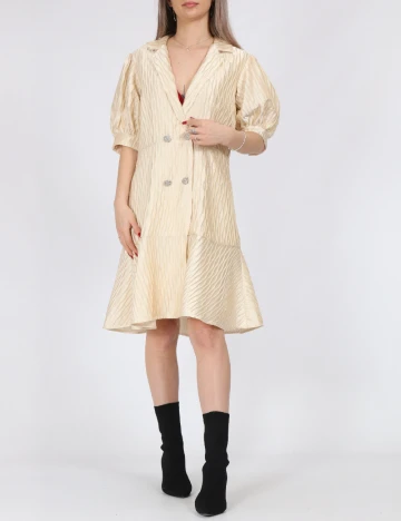 Rochie scurta Y.A.S, crem