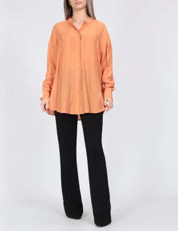 Camasa Oversize Vero Moda, portocaliu