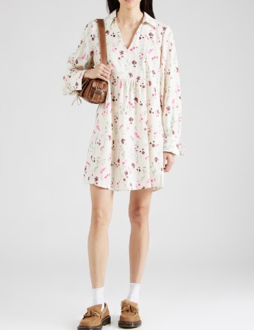 
						Rochie scurta Vero Moda, ecru