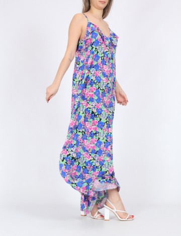 Rochie lunga Jacqueline de Yong, floral print