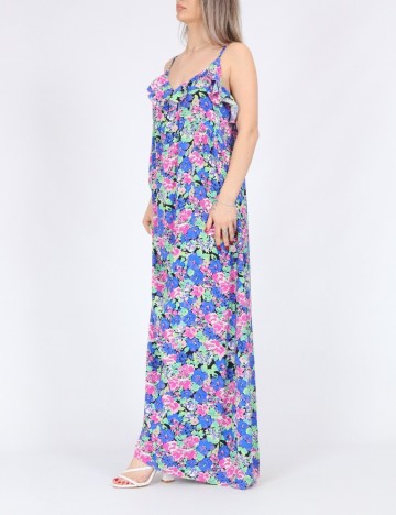 Rochie lunga Jacqueline de Yong, floral print