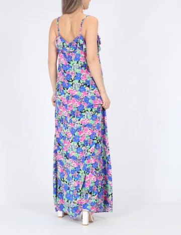 Rochie lunga Jacqueline de Yong, floral print