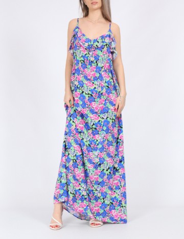 Rochie lunga Jacqueline de Yong, floral print