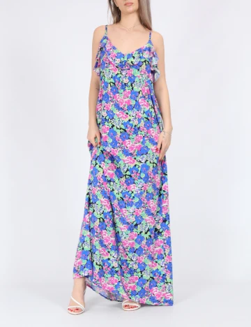 Rochie lunga Jacqueline de Yong, floral print