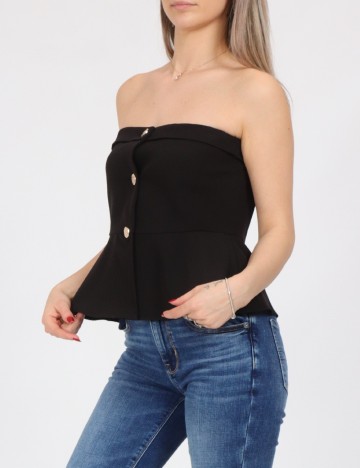 Top Vero Moda, negru