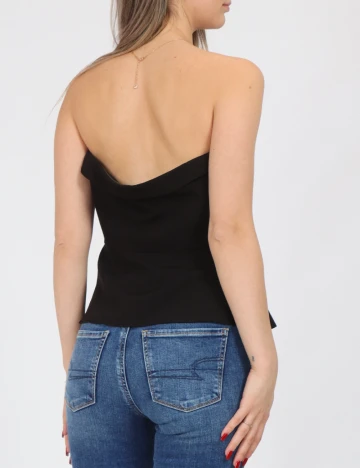Top Vero Moda, negru Negru