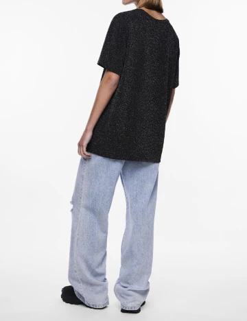 Bluza Pieces, negru