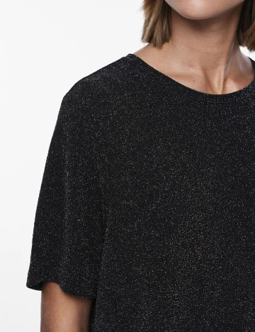 Bluza Pieces, negru