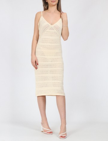Rochie scurta Vero Moda, crem