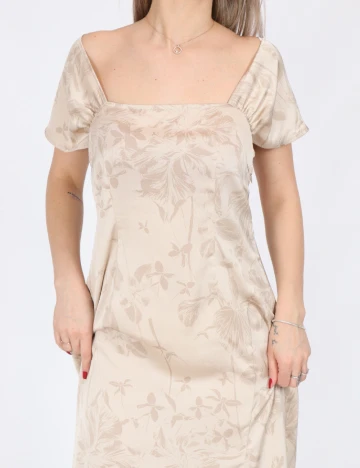 Rochie medie Vero Moda, bej