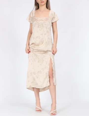 Rochie medie Vero Moda, bej