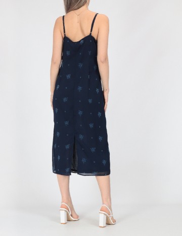 Rochie medie Vero Moda, bleumarin