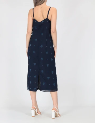 Rochie medie Vero Moda, bleumarin
