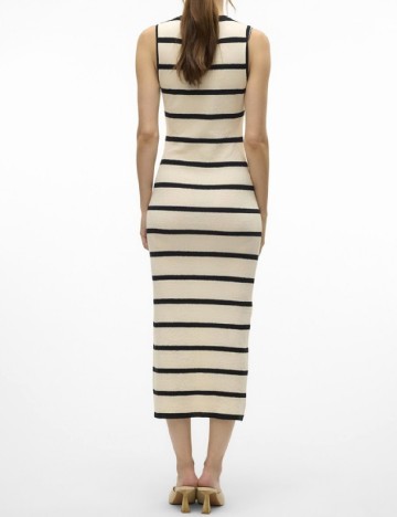 Rochie lunga Vero Moda, crem