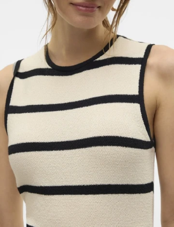 Rochie lunga Vero Moda, crem
