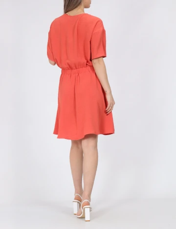 Rochie scurta Vero Moda, portocaliu