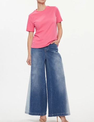 Tricou Pieces, roz