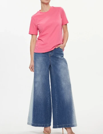 Tricou Pieces, roz