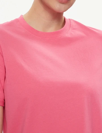 Tricou Pieces, roz
