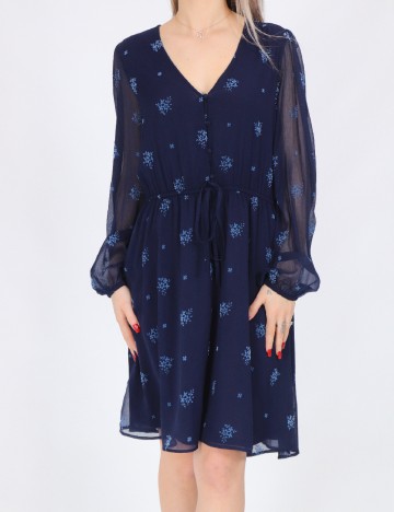 Rochie scurta Vero Moda, bleumarin