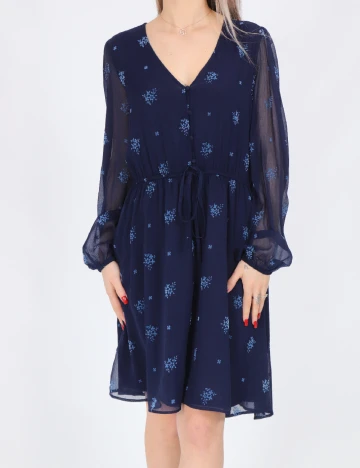 Rochie scurta Vero Moda, bleumarin