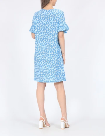Rochie scurta Vero Moda, albastru Albastru