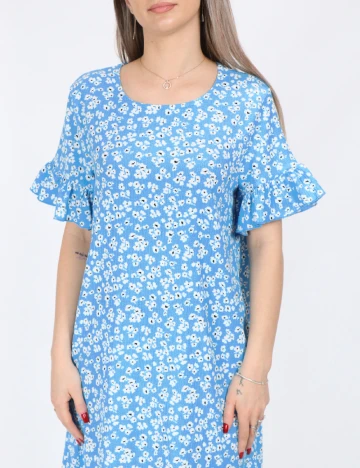 Rochie scurta Vero Moda, albastru Albastru
