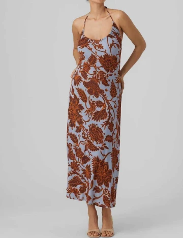 Rochie medie Vero Moda, albastru