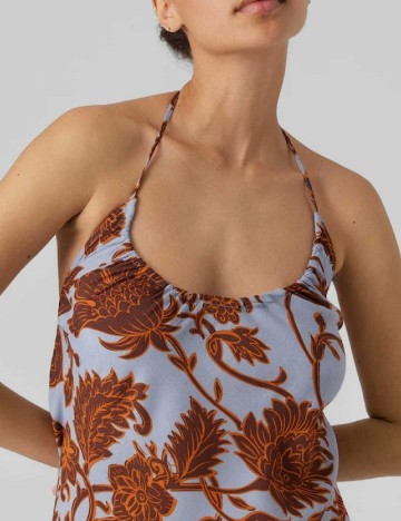 Rochie medie Vero Moda, albastru