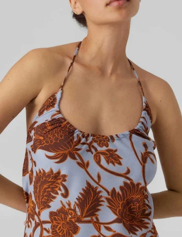 Rochie medie Vero Moda, albastru