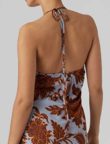 Rochie medie Vero Moda, albastru