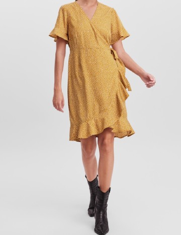 
						Rochie scurta Vero Moda, galben