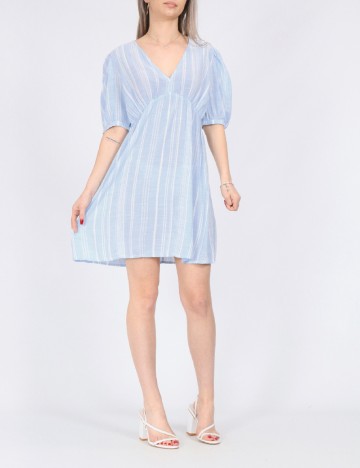 Rochie scurta Pieces, bleu