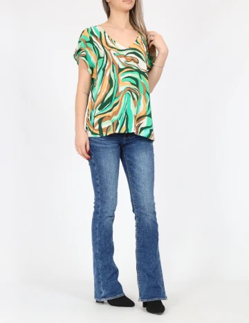 Bluza Only, verde