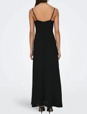 Rochie lunga Only, negru